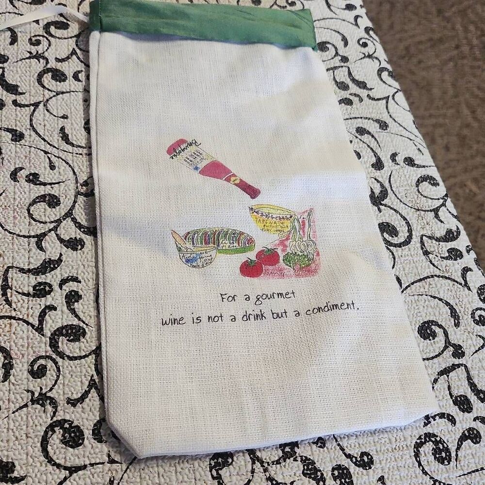 Canvas Wine Bag